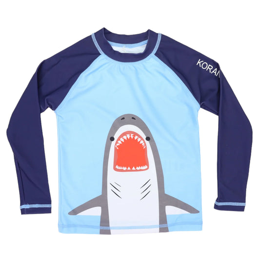 Shark UPF50 Rashie - Airy Blue