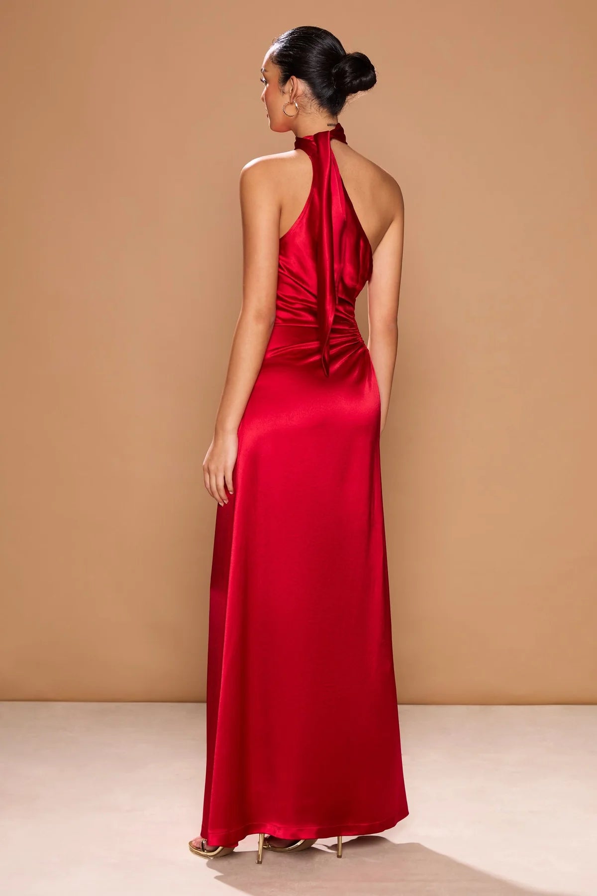 Alia Dress - Sorrento Red