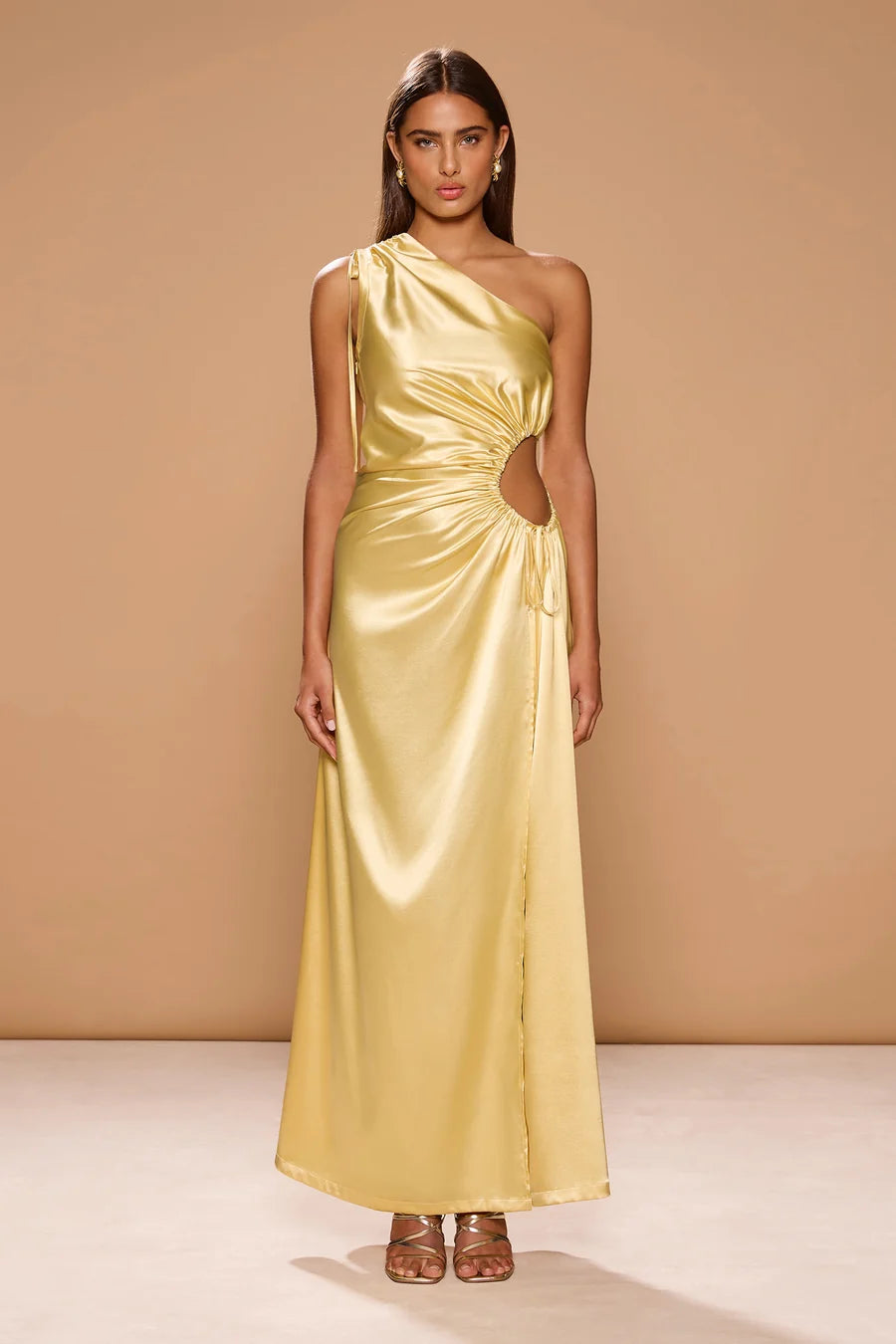 Nour Maxi Dress - Daffodil Yellow