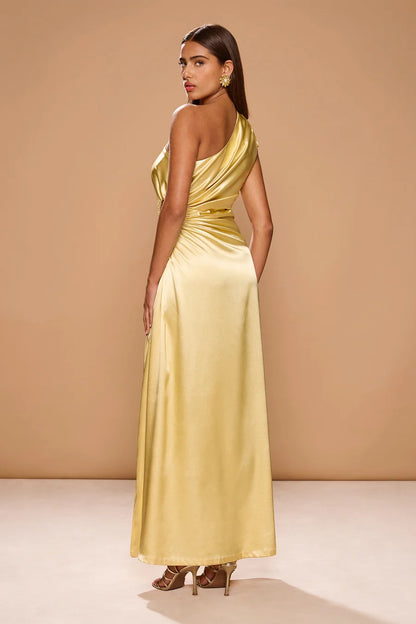 Nour Maxi Dress - Daffodil Yellow