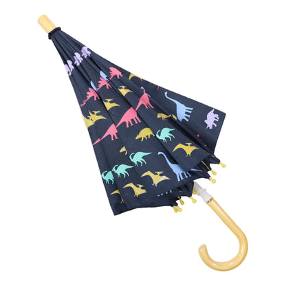 Umbrella - Colour Change Dinosaur - Navy