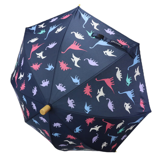 Umbrella - Colour Change Dinosaur - Navy