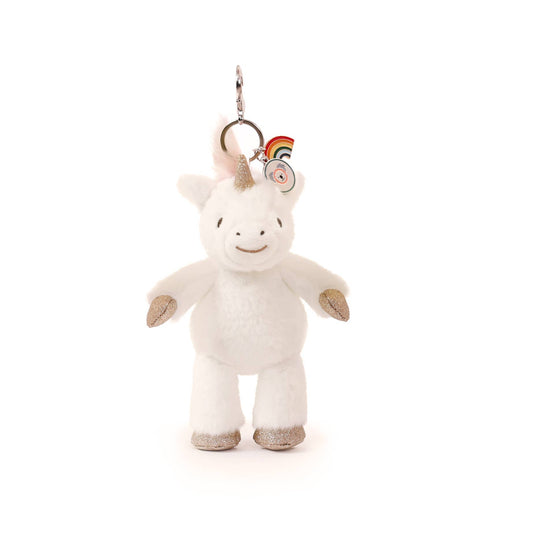 Misty Unicorn - Bag Charm (Vegan Angora) 7"/ 18 cm