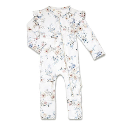 Sweet Swallows Organic Snugglesuit Convertible Romper