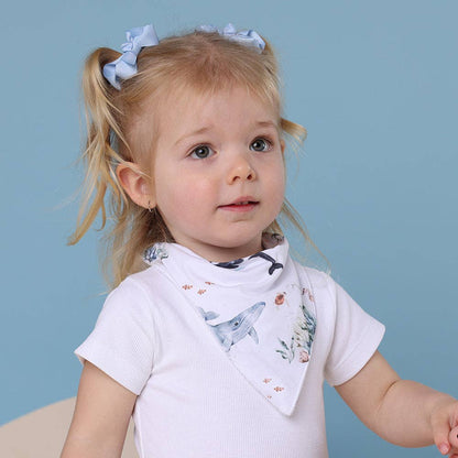 Ocean Organic Dribble Bib
