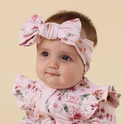 Birds & Blooms Organic Oversized Bow