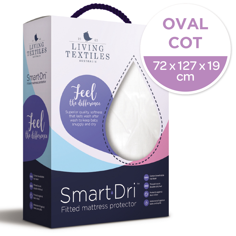 Smart-Dri Mattress Protector - Oval Cot