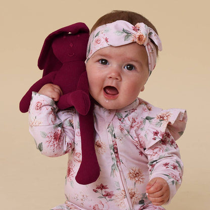 Organic Snuggle Bunny - Raspberry