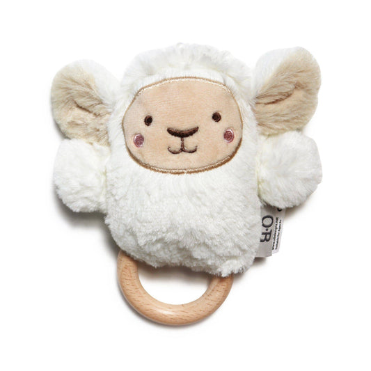 Lee Lamb - Soft Rattle Toy 6.8"/17cm