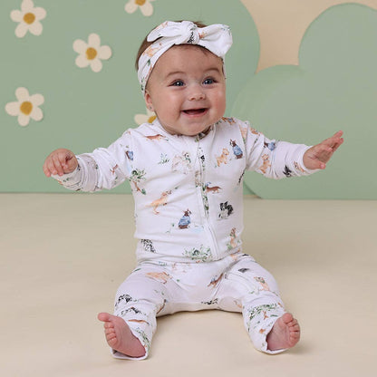 Dog Park Organic Snugglesuit Convertible Romper