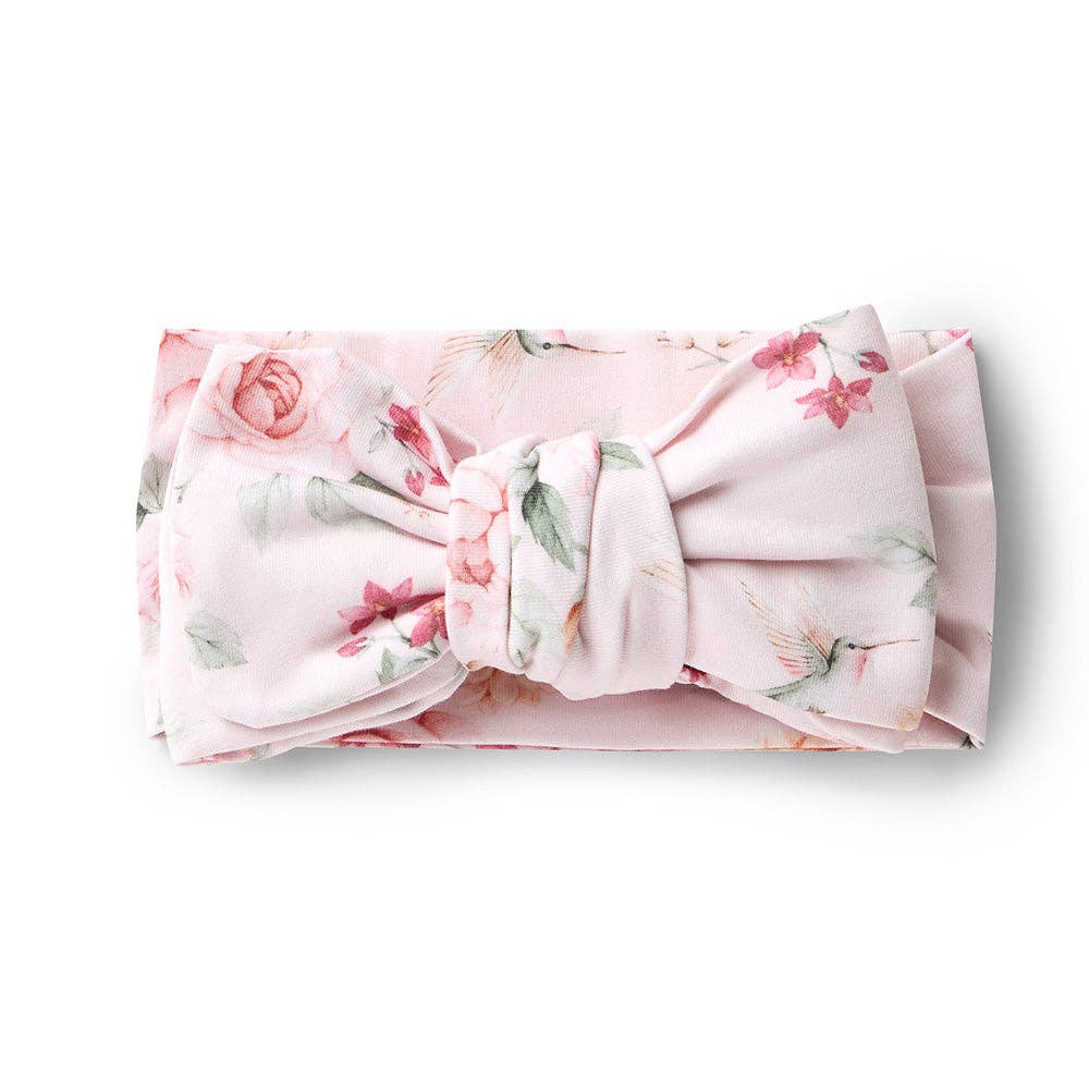 Birds & Blooms Organic Oversized Bow