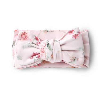 Birds & Blooms Organic Oversized Bow