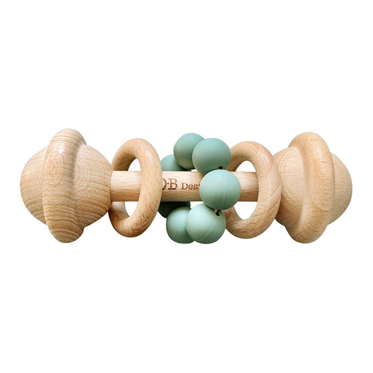 Ocean - Eco-Friendly Wooden Rattle Toy