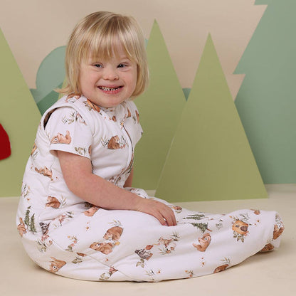 Bears Organic Sleeping Bag 2.5 TOG: 6-12M