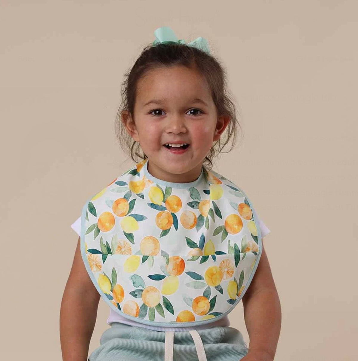 Citrus Squeeze Snuggle Bib