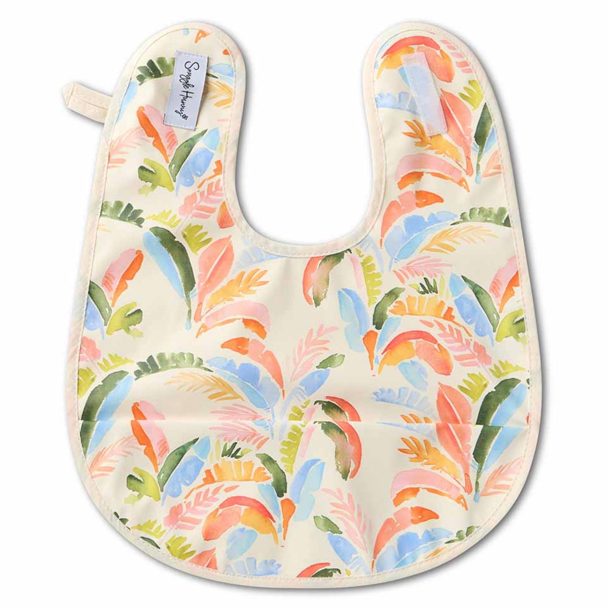 Summer Palm Snuggle Bib