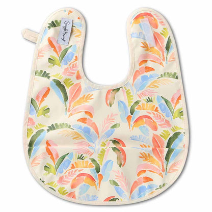 Summer Palm Snuggle Bib