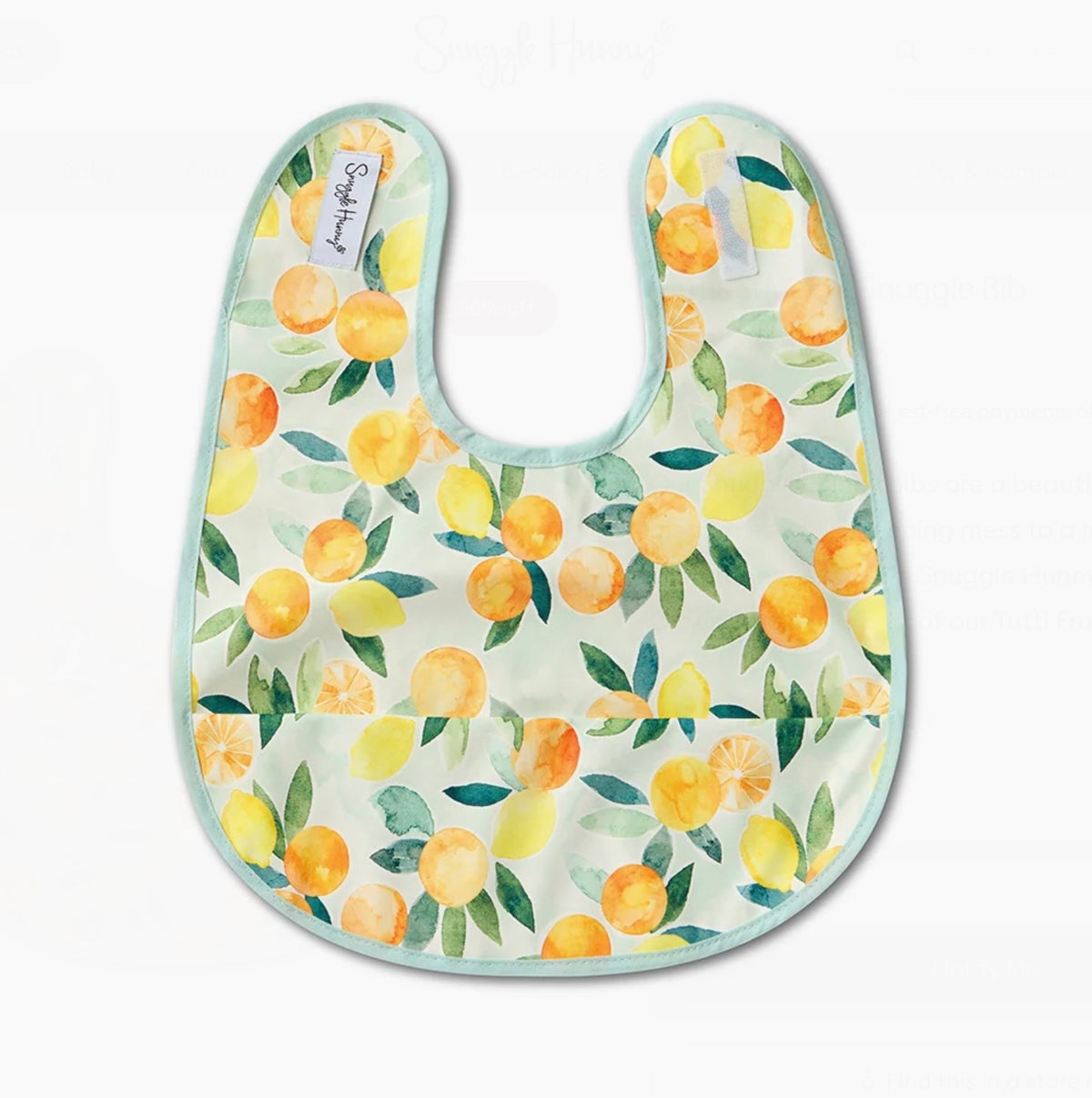 Citrus Squeeze Snuggle Bib