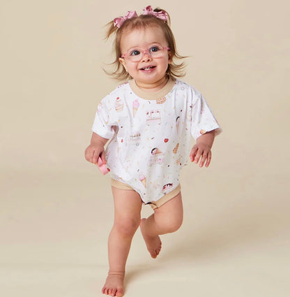 Ice Creams Organic Oversized Romper