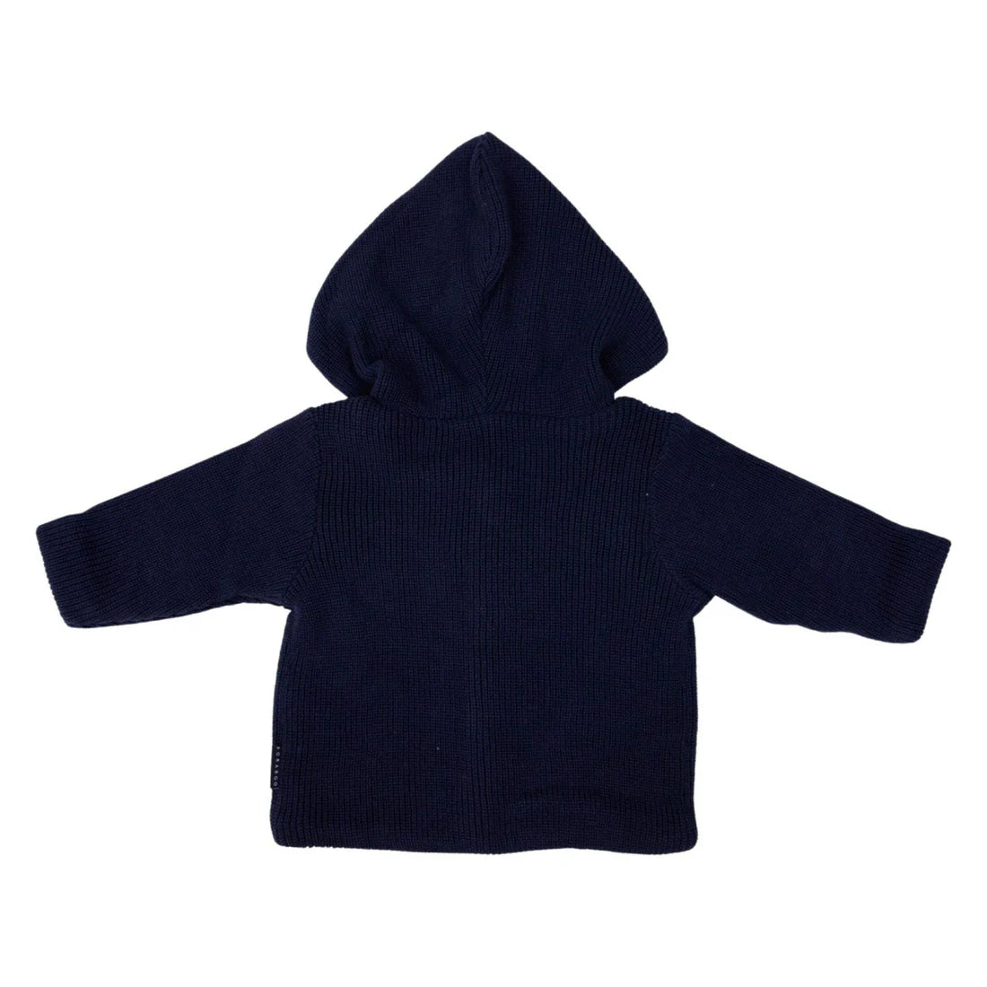 Lined Knit Jacket - Navy