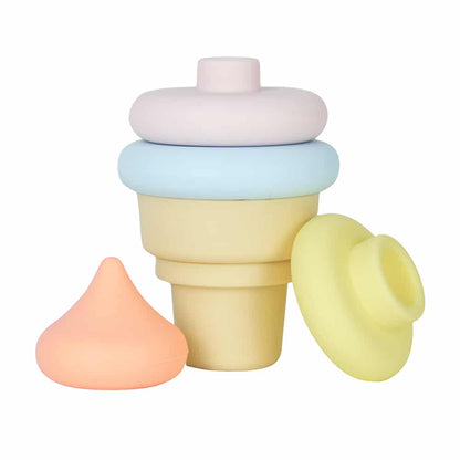 Silicone Stackable Toy – Ice Cream