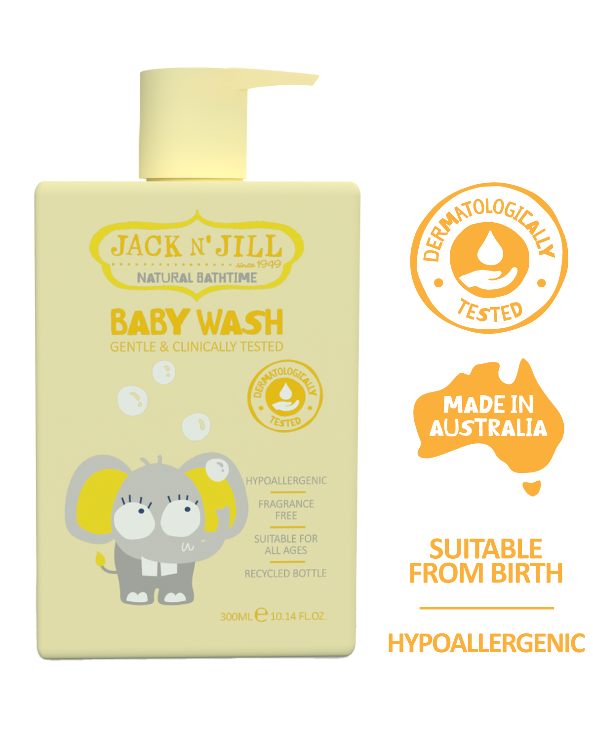 Baby Wash - Natural 300mL