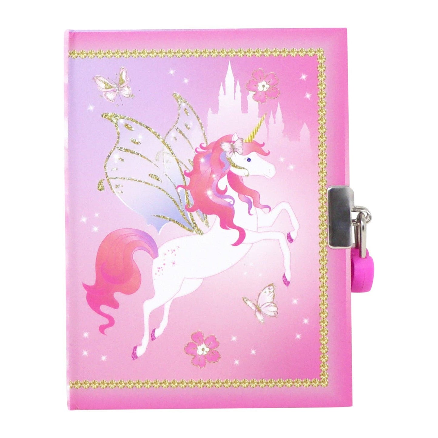 Unicorn Princess Scented Lockable Diary