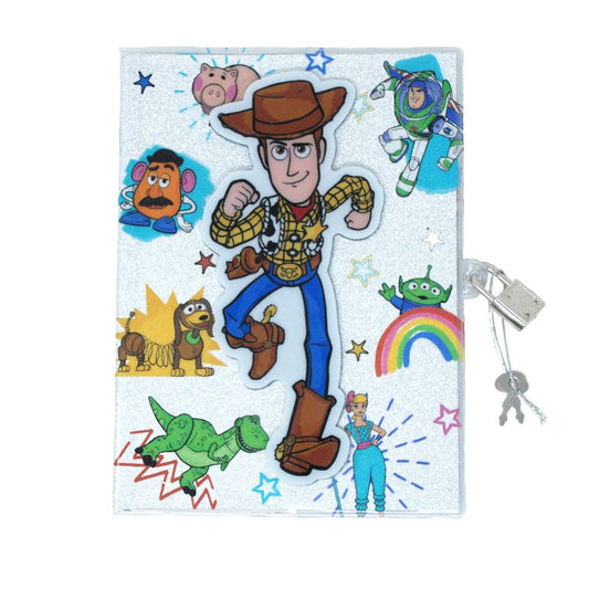 Disney Toy Story Puffy Lockable Journal