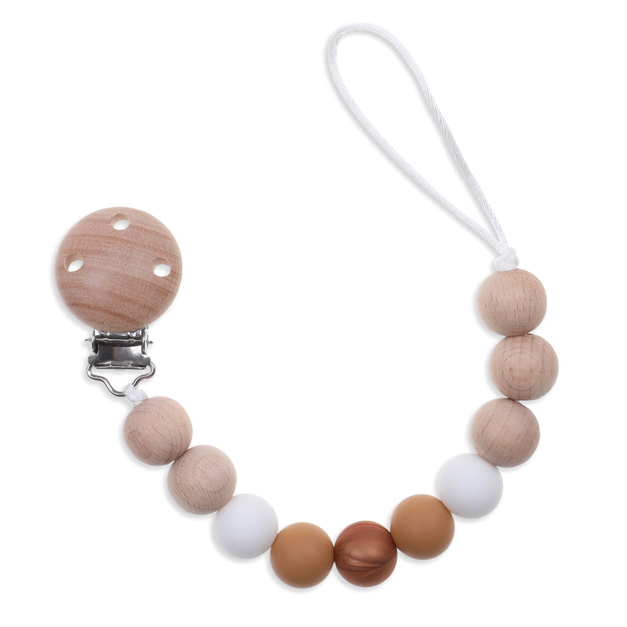 Halo Beaded Dummy Chain - Pebble