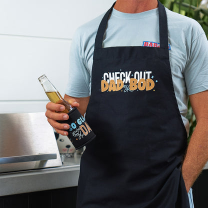 Screen Print Aprons – Check Out My Dad Bod