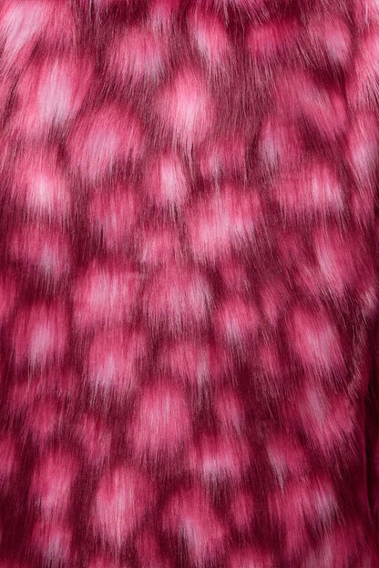 Glow Jacket - Bright Pink Leopard