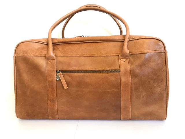 Nevada Leather Travel Tote Bag