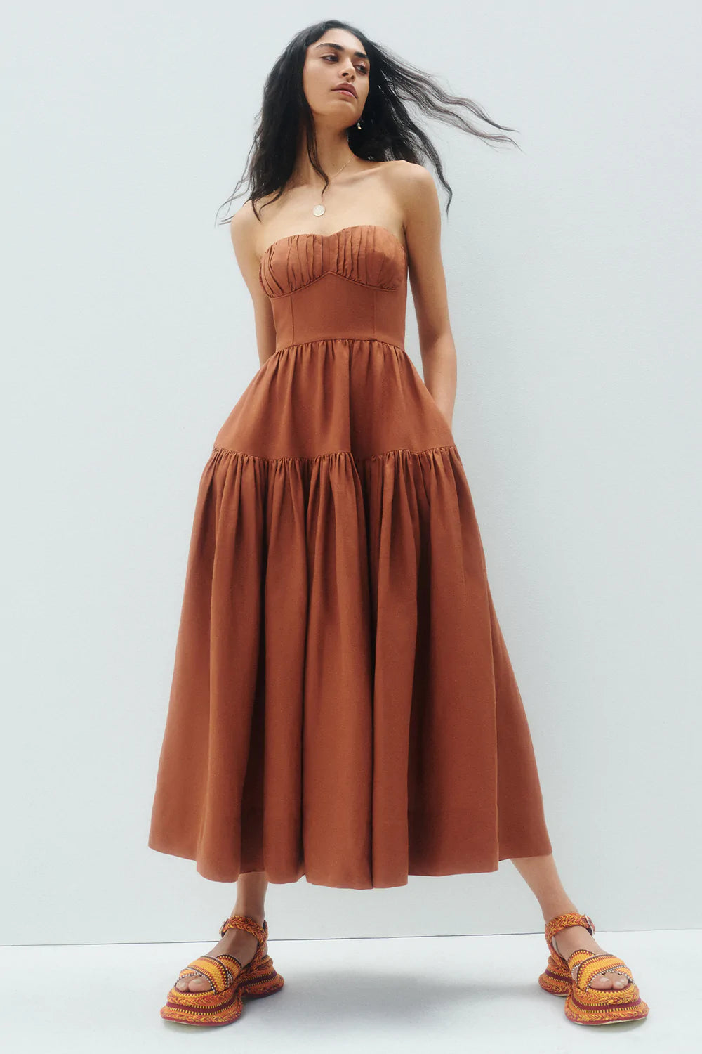 Strapless Cocktail Party Dress