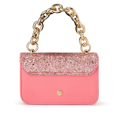 Lidia Glitter Cross Body Bag Pink