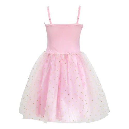 Girls Unicorn Princess Dress - Pink
