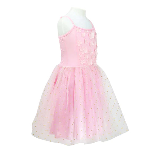 Girls Unicorn Princess Dress - Pink