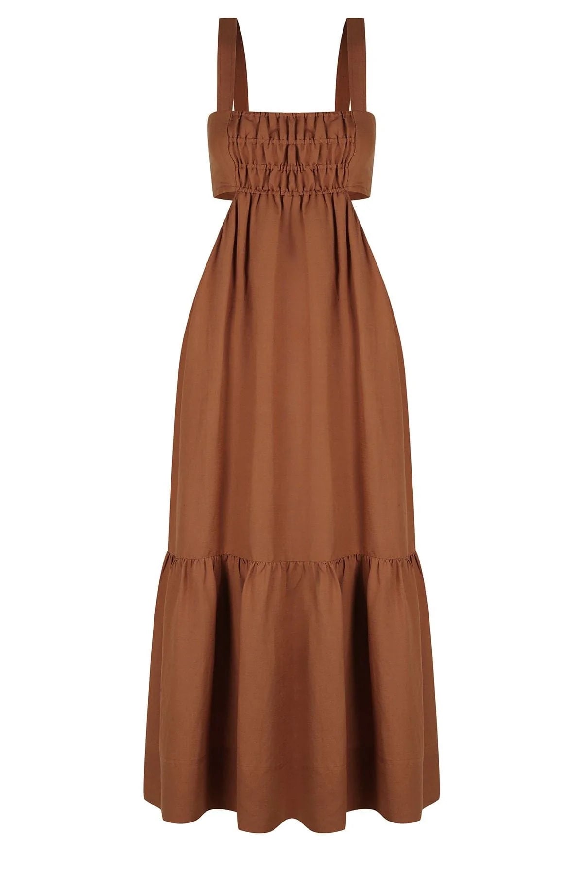 Casual dress brown 